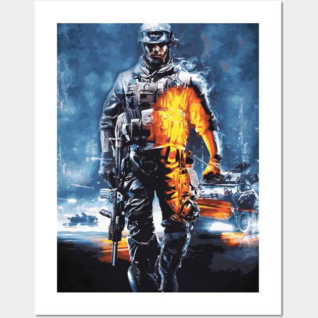 Battlefield Wall Art by Durro